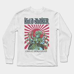 90s vintage classic kula shaker Long Sleeve T-Shirt